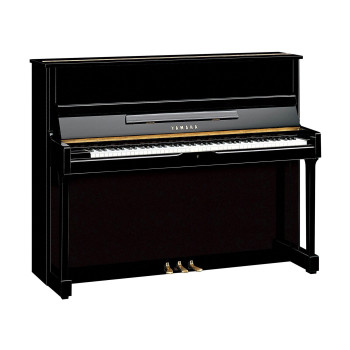 YAMAHA SU118 CPE piano droit serie u 1,18m noir brillant