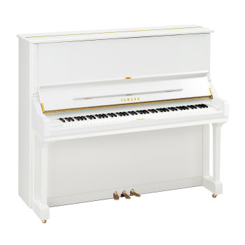 YAMAHA U3 SQPWH piano droit serie u 1,31m/blanc brillant