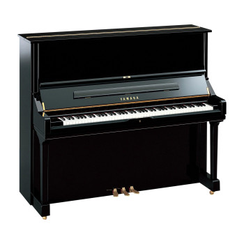 YAMAHA U3 SQPE piano droit serie u 1,31m/noir brillant