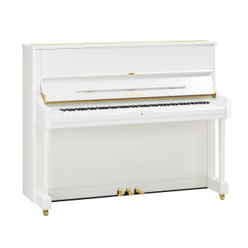 YAMAHA U1 PWH piano droit serie u 1,21m/blanc brillant