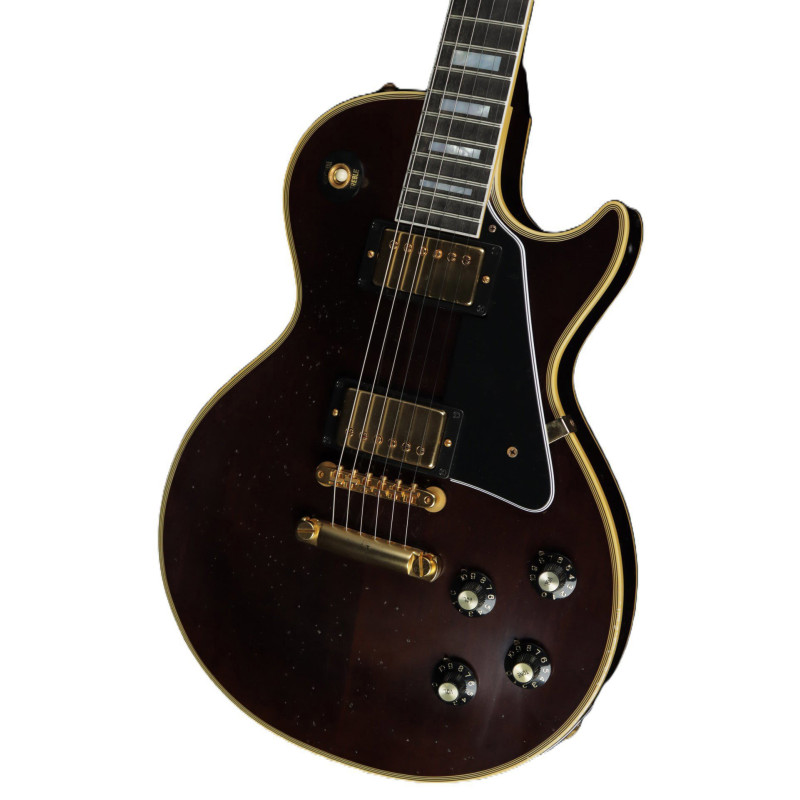 GIBSON 68 Les Paul Custom Dark Walnut Light Aged GH