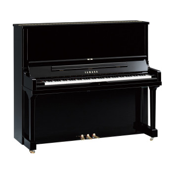 YAMAHA SE122 PE piano droit serie se 1,22m/noir brillant