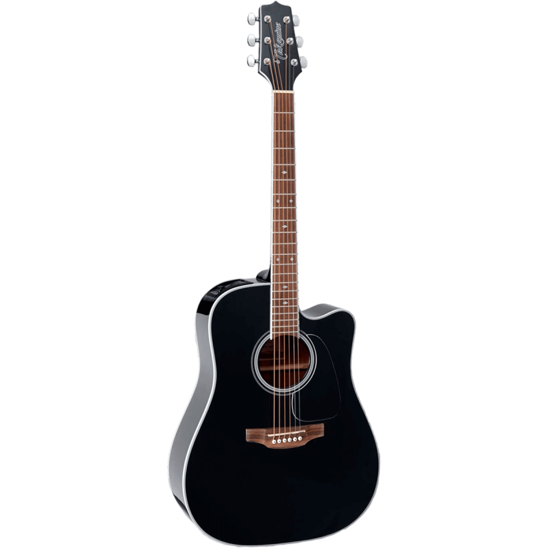 TAKAMINE GD34CE-BLK guitare électro-acoustique gd34ce black + housse - Déstockage
