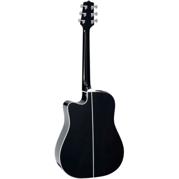 TAKAMINE GD34CE-BLK guitare électro-acoustique gd34ce black + housse - Déstockage