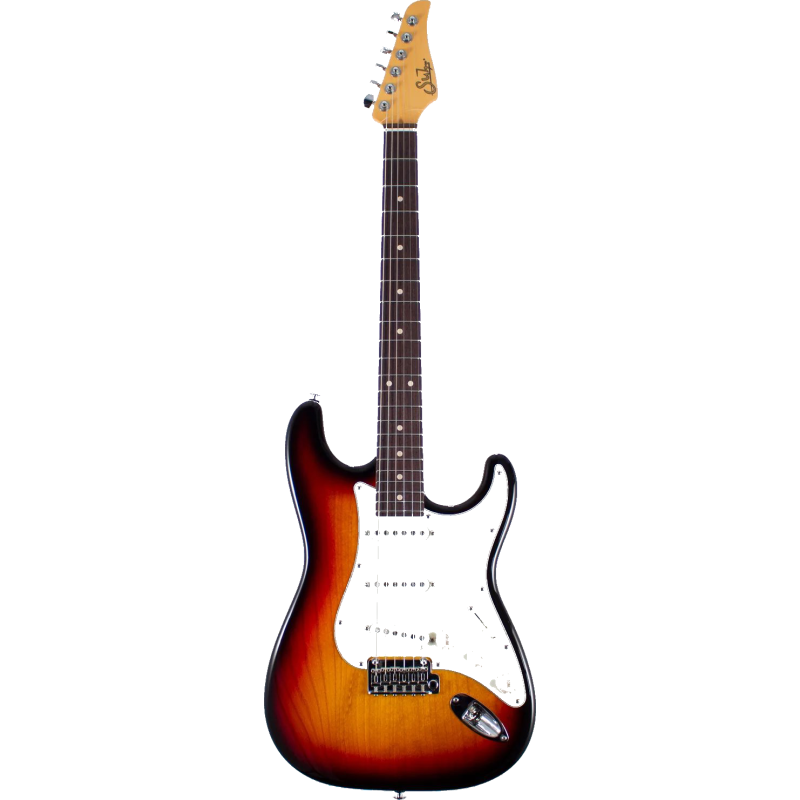 SUHR Classic S SSS, Rosewood Fingerboard, 3-Tone Sunburst - Déstockage
