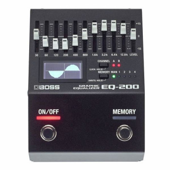 BOSS EQ-200 10 band graphic equalizeur avec midi