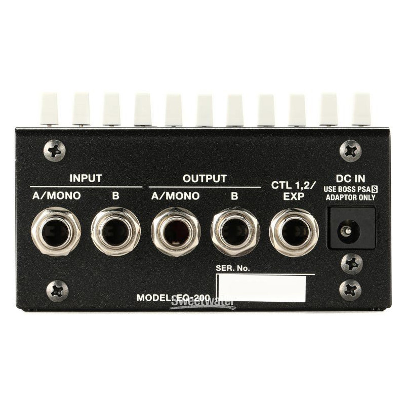 BOSS EQ-200 10 band graphic equalizeur avec midi