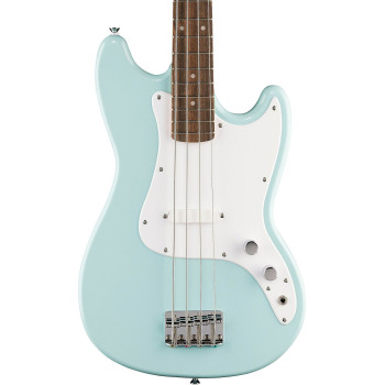 SQUIER Sonic Bronco Bass Laurel Fingerboard White Pickguard Daphne Blue