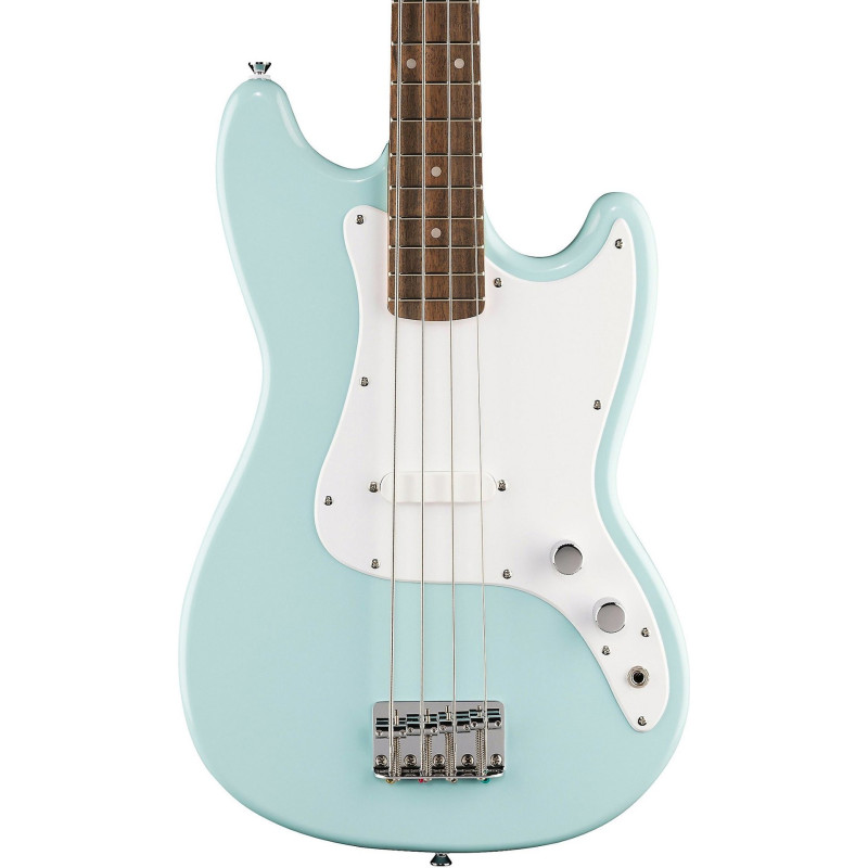 SQUIER Sonic Bronco Bass Laurel Fingerboard White Pickguard Daphne Blue