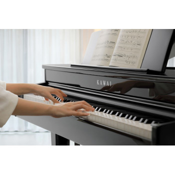 KAWAI DG 30 Noir Laque piano a queue numerique