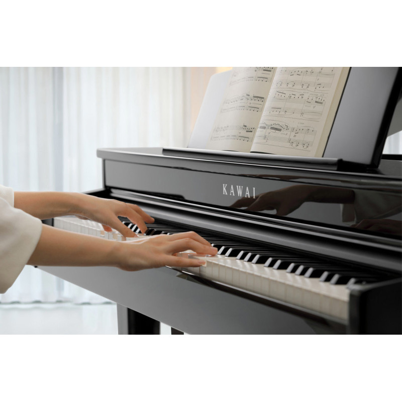 KAWAI DG 30 Noir Laque piano a queue numerique