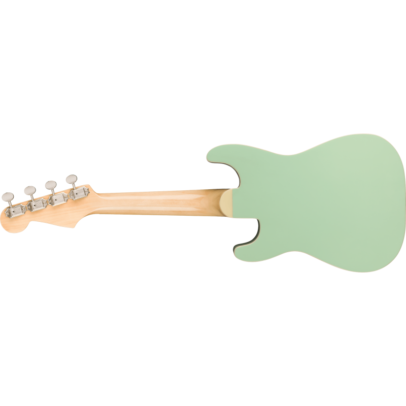 FENDER Fullerton Strat Uke touche Noyer plaque blanche Surf Green