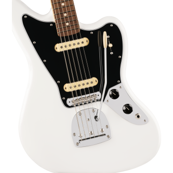 FENDER Player II Jaguar touche palissandre Polar White