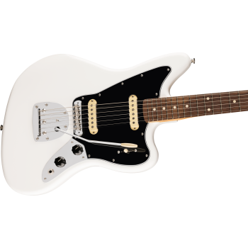 FENDER Player II Jaguar touche palissandre Polar White