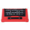BOSS CUBE-ST2-R 10 watt stereo dual channel amplifier battery powered including looper vocal harmony and other effects red
