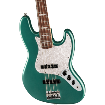FENDER Adam Clayton Jazz Bass touche palissandre Sherwood Green Metallic