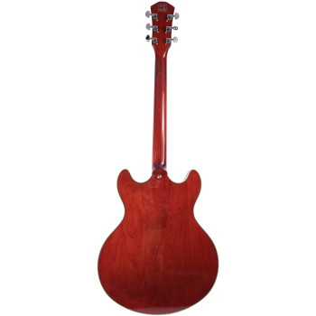 LARRY CARLTON H7 STR touche ebene Seethrough Red