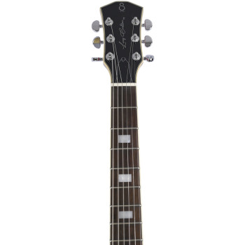LARRY CARLTON H7 STR touche ebene Seethrough Red