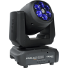 ALGAM LIGHTING MHE60 lyre wash led 6 x 15w rgbw + laser vert 200mw