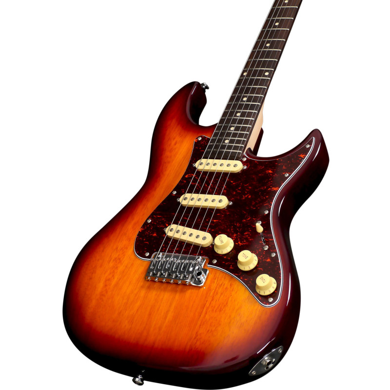 LARRY CARLTON S3 SSS TS touche palissandre Tobacco Sunburst