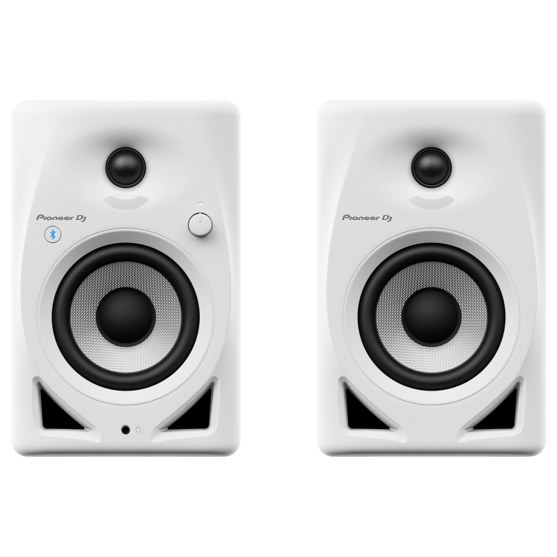 PIONEER DJ DM-40D-BT-W 4" Enceintes monitoring bluethooth la paire