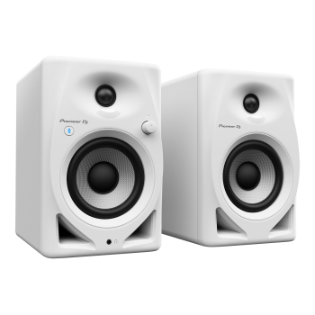 PIONEER DJ DM-40D-BT-W 4" Enceintes monitoring bluethooth la paire
