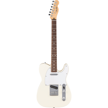 FENDER Standard Telecaster touche Laurier plaque blanche Olympic White