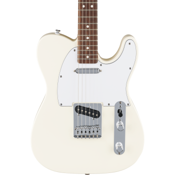 FENDER Standard Telecaster touche Laurier plaque blanche Olympic White