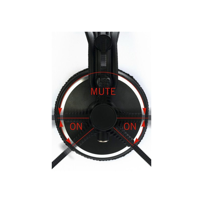 AKG HSD271 Combine micro-casque dynamique hypercardioïde, sans câble