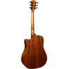 LAG T170DCE tramontane dreadnought cutaway electro