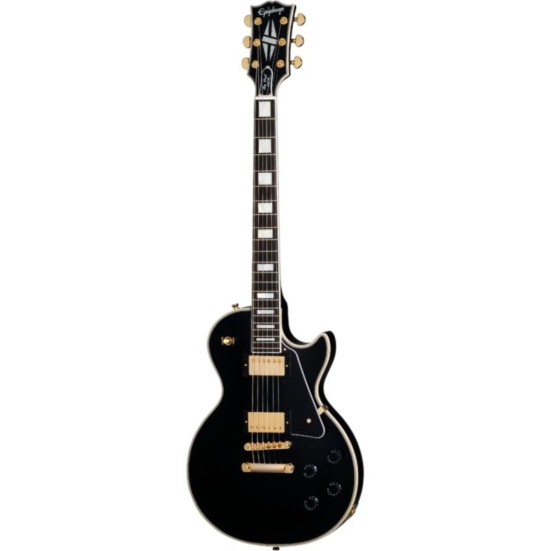EPIPHONE Les Paul Custom Incl Hard Case Ebony