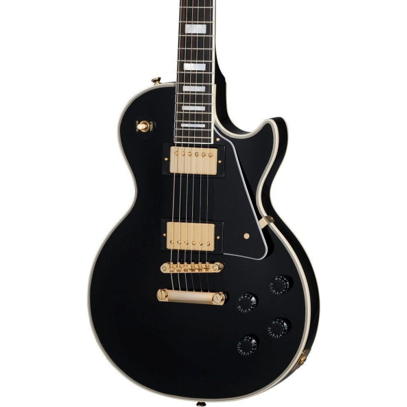 EPIPHONE Les Paul Custom Incl Hard Case Ebony