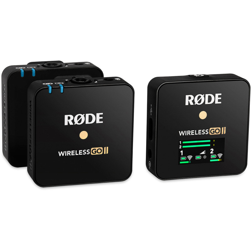 RODE WirelessGO II kit HF double Noir