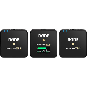 RODE WirelessGO II kit HF double Noir