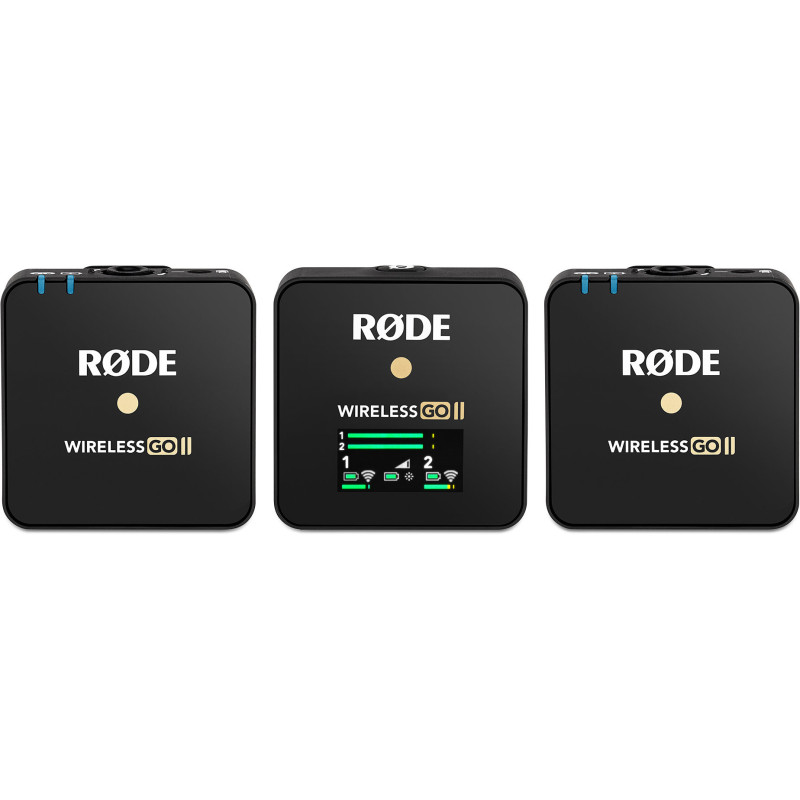 RODE WirelessGO II kit HF double Noir