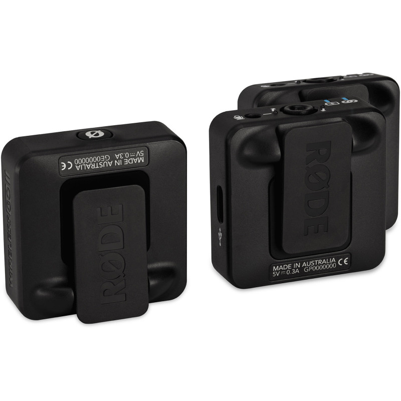 RODE WirelessGO II kit HF double Noir