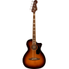 FENDER Kingman Bass touche Noyer plaque noire Shaded Edge Burst