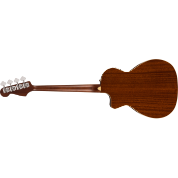 FENDER Kingman Bass touche Noyer plaque noire Shaded Edge Burst