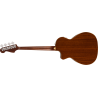 FENDER Kingman Bass touche Noyer plaque noire Shaded Edge Burst
