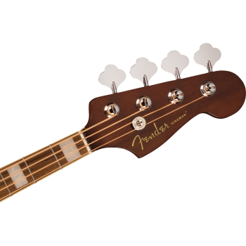 FENDER Kingman Bass touche Noyer plaque noire Shaded Edge Burst