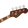 FENDER Kingman Bass touche Noyer plaque noire Shaded Edge Burst