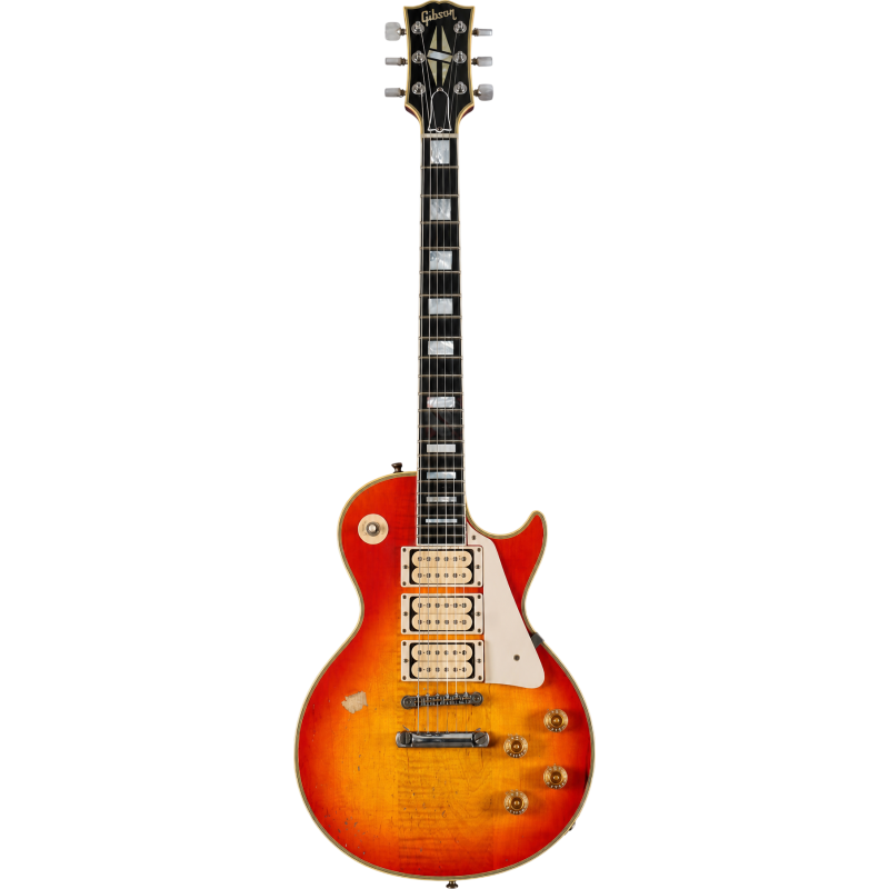 GIBSON Ace Frehley Budokan 1974 Les Paul Custom - Aged/Signed
