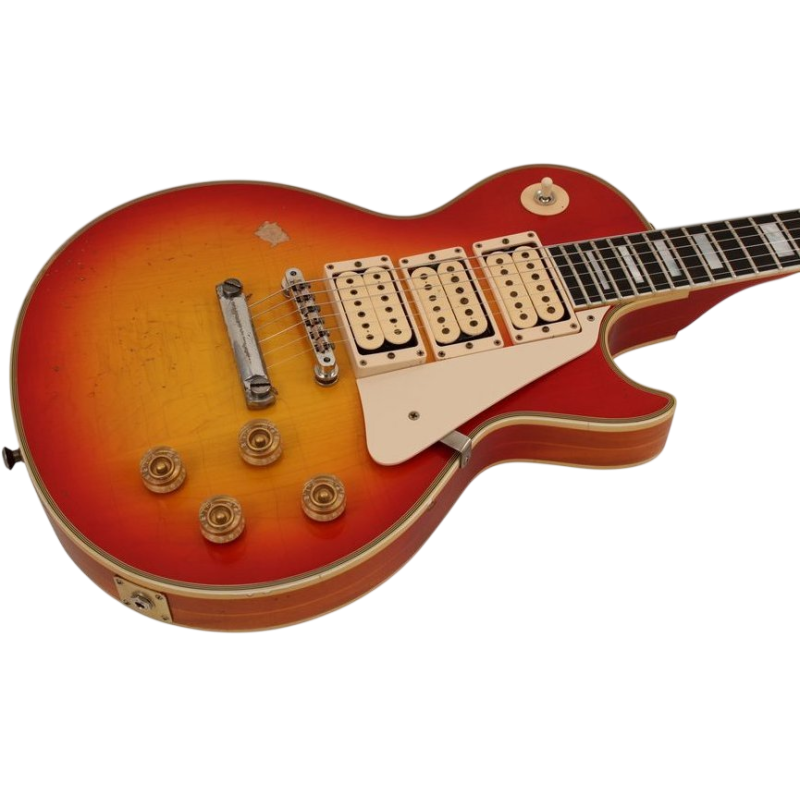 GIBSON Ace Frehley Budokan 1974 Les Paul Custom - Aged/Signed