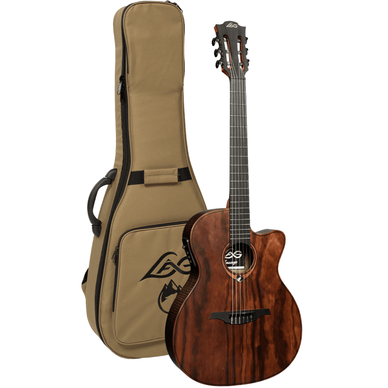 LAG SAUVAGE-N-ASCE guitare acoustique sauvage nylon