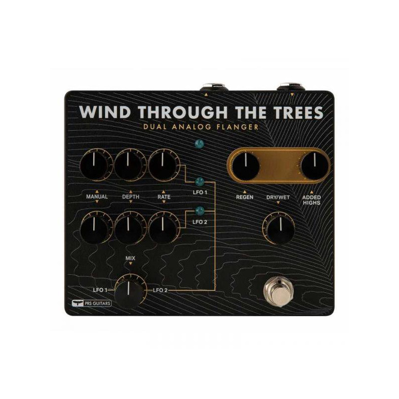 PRS GUITARS pedale WIND THROUGH THE TREES DUAL FLANGER
