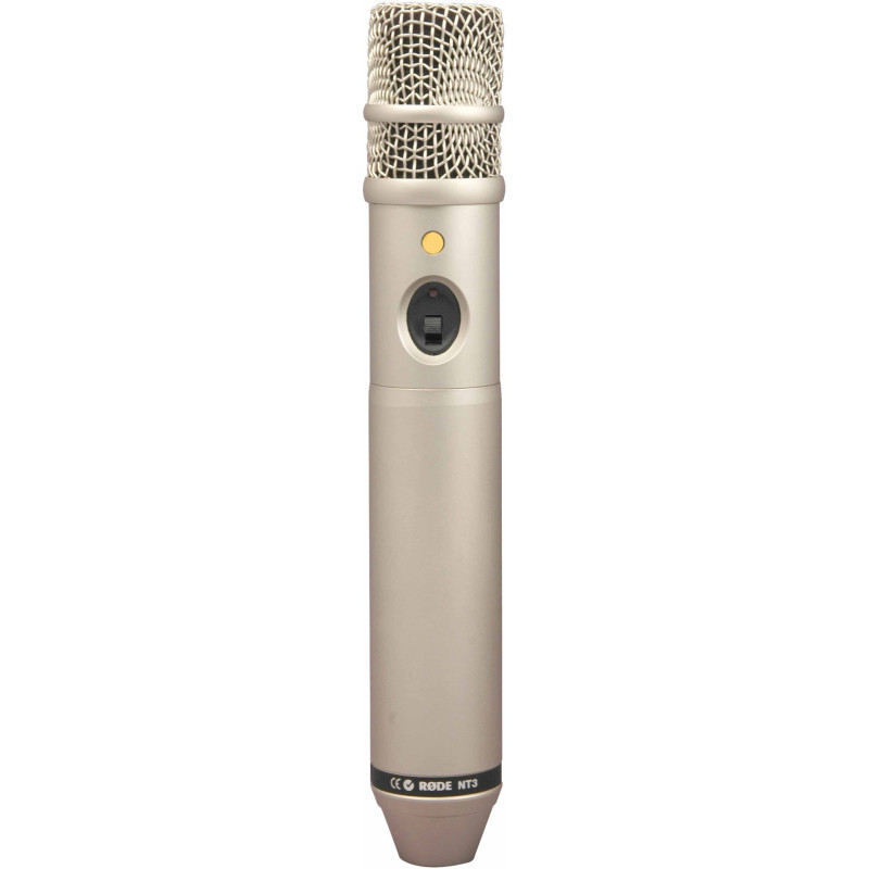 RODE NT3 Micro Studio/Scène Noir