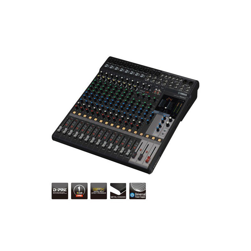 YAMAHA MG16XCV Table de mixage analogique 16 entrees