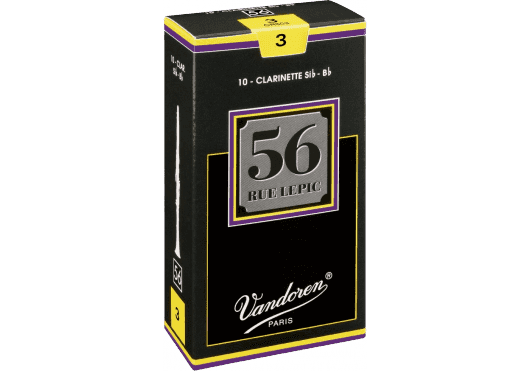 Vandoren CR5025 56 Rue Lepic 10 Anches pour Clarinette Sib 2,5 