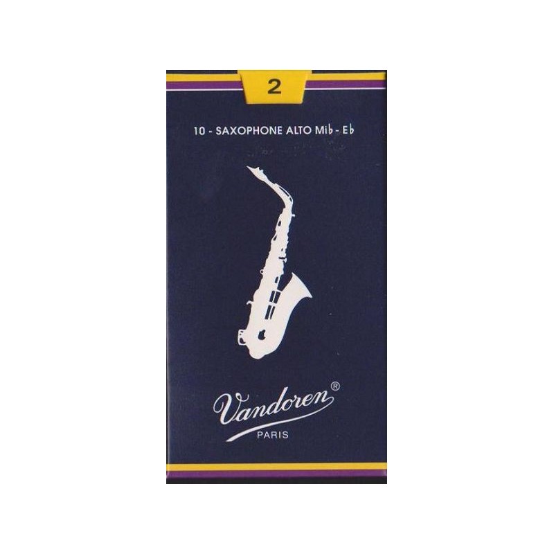 Vandoren SR212 Anches saxophone alto Traditionnelles force 2