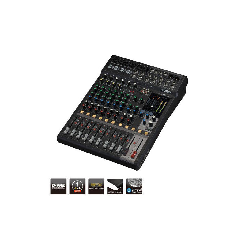 YAMAHA MG12XCV Table de mixage analogique 12 entrees